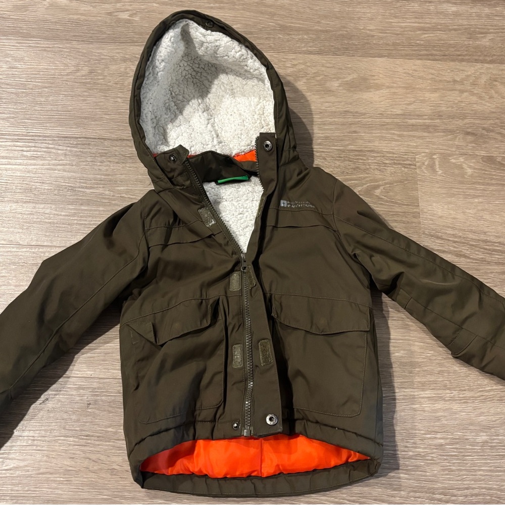 Mountain Warehouse Jacket with Orange Lining